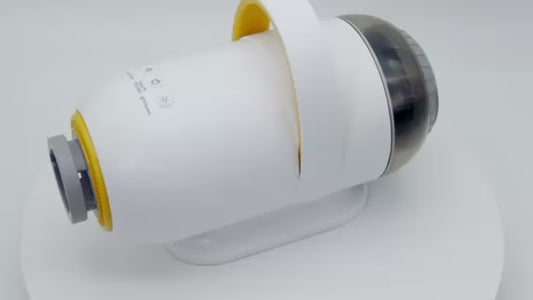 MUGGI Pulseur pour Chien 2-en-1 avec Fonction Aspirateur Poils de Chien - Séchoir pour Chiens 3200W, 7 Vitesses Chaud/Froid, Anions Anti-Statique, Silencieux, Tuyau Extensible, 4 Buses Incluses